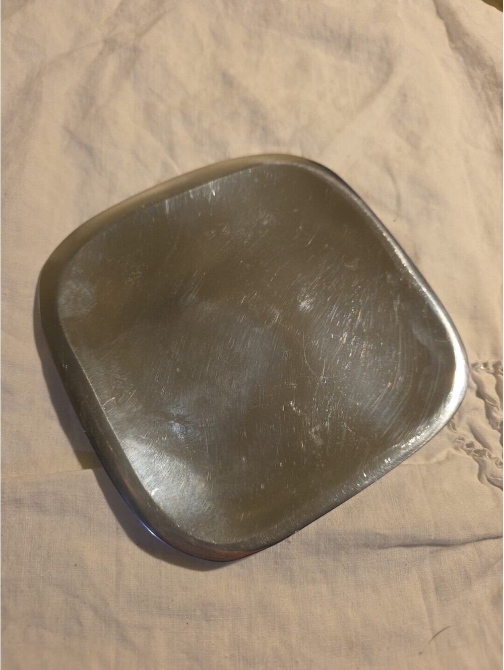 Nambe Silver 5.25" Square Plate #710